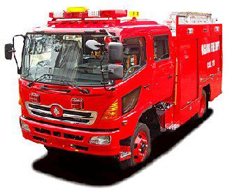 Nagano水Ⅱ型消防ポンプ自動車（オールシャッター式専用設計）